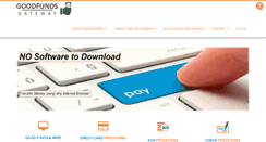 Desktop Screenshot of goodfundsgateway.com